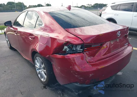 2015 Lexus Is 250 из США, поврежденный, VIN JTHBF1D22F5070781